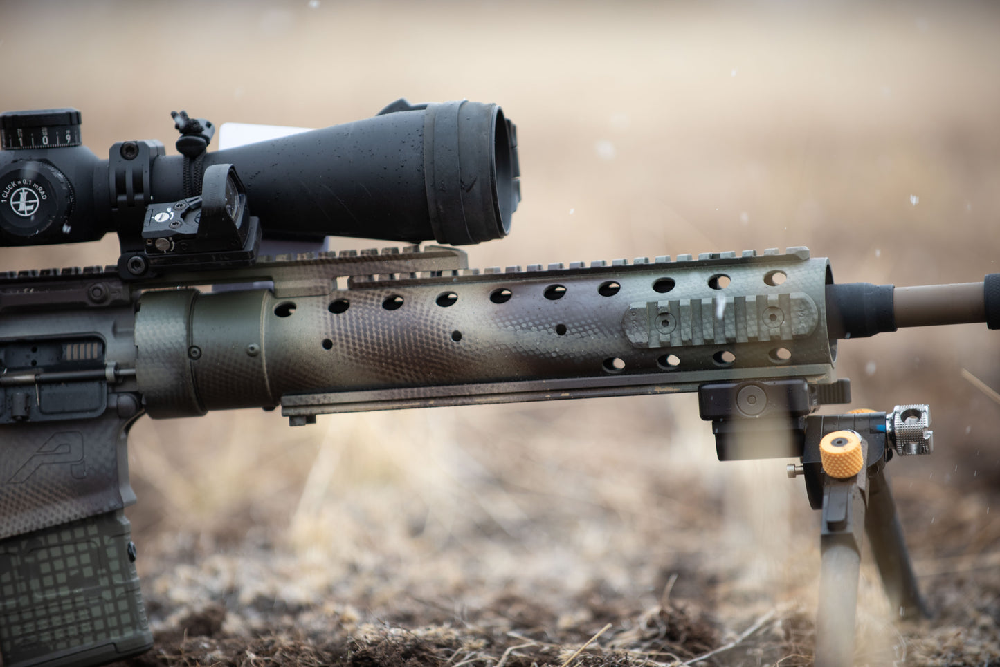 Full Length Arca Rail for PRI Rifle Length Handguards